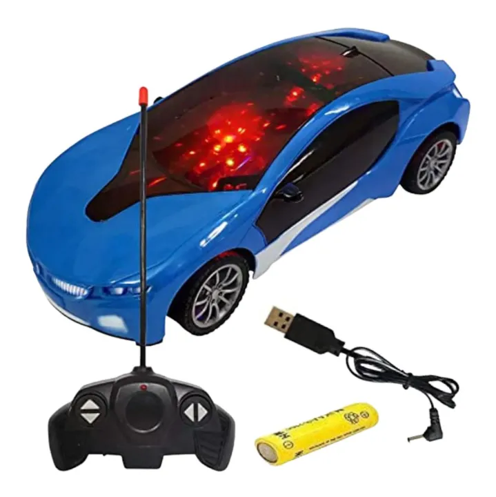 Rechargeable%20Remote%20Control%20High%20Speed%203D%20Famous%20Car%20With%20Lights%20And%20Left%20Right%20Turn%20Option%20-%20Image%202