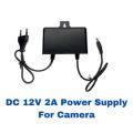 DC 12V 2A Power Adapter for CCTV Camera – AC to DC Power Supply Charger. 