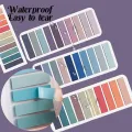 Morandi Colors Sticky Note Tabs for Book Annotation, File Classification Index Stickers, for School and Office Supplies. 