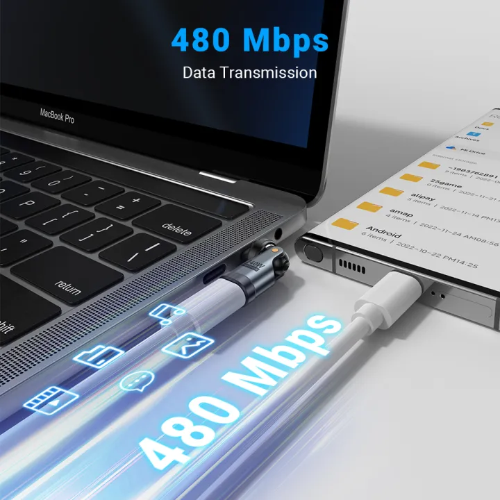 AUFU%20PD240W%20USB%20C%20to%20Type%20C%20OTG%20Adapter%20540%20Rotation%205A%20Fast%20Charge%20Cable%20Converter%20for%20iPhone%2016%20MacBook%20%20%20Laptop%20-%20Image%203