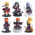 Naruto Shippuden Akatsuki Arc Series  Genuine Blind Box Guess Action Figure Toys Bag Ornament Figurines Home Decor. 