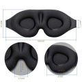 Eye Mask for Sleeping 3D Contoured Cup Blindfold Concave Molded Night Sleep Mask Block Out Light with Women Men with Earplugs.