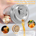 2/4 Pcs Mason Jar Lids 304 Stainless Steel Mason Jar Lid Reusable Wide Mouth Mason Jars Lid for Home Camping Kitchen Accessories. 