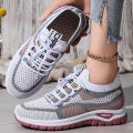 Women Sneakers 2025 New Spring Autumn Brand Luxury Vulcanize Shoes Casual Footwear Zapatillas Mujer Light Flat Breathable Shoes. 