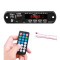 12v USB kit bluetooth and FM Radio AUX with remote and power connector cables. 