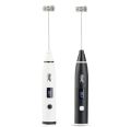 RAF Coffee Beater & Egg Whisker USB Rechargeable 3-Speed Adjustable Handheld Electric Foam Maker with 2 Stainless Whisks Egg Beater Mini Blender Drink Mixer for Coffee, Cappuccino. 