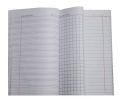 Pack of 3 (Math, English, Urdu) Lines White Paper Mix Register Durable & Smooth Register Notebook For School Going Kids. 