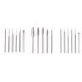 NEW 5/6PCS HSS Wood Carving Bit Set For Rotary Tools Precision Engraving Wood Carving, Root Carving, And Nuclear Carving. 
