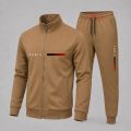 TRENDY FASHION WINTER ELLEGANT  ZIPPER TRACKSUIT PRINTED T SHIRT AND TROUSER NEW ARRIVALS  GYM SPORTS OUTDOORS CASUAL WEAR T SHIRT TRACK SUIT FOR MEN AT 3 BRO GARMENTS/WINTER ZIPPER TRACKSUIT FOR MEN/WINTER CLOTHES FOR MEN/OUTFIT FOR MEN. 