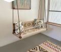 wooden antique hanging swing Hanging swing hand made antique swing A+ quality finished with varnish. 