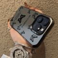 Multiple Black Butterfly Pattern Electroplated Laser Tpu Vitality Phone Cases, Suitable for iPhone 17 Air Pro Max, iPhone 16, 15, 14, 13, 12, 11, Xs, Xr, X, 7, 8, 12/13 Mini Plus Pro Max Se, Birthday/Valentine's Day/Gift for Girlfriend/Boyfriend. 