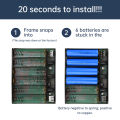 DC UPS 5V 9V 12V Output 6x 18650 Battery Uninterrupted Power Supply DIY Power Bank Box for House Router Cellphone Tablet Modem. 