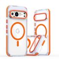 Luxury High Transparent Phone Case for Google Pixel 10 9 Pro XL 5G for Magsafe Magnetic Wireless Charge Shockproof Protect Cover. 