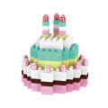 Mini Building Blocks Food Fast Food 3D Model Bricks DIY Burger Fries Wine Miniature Particle Puzzle Children Assembly Toy . 