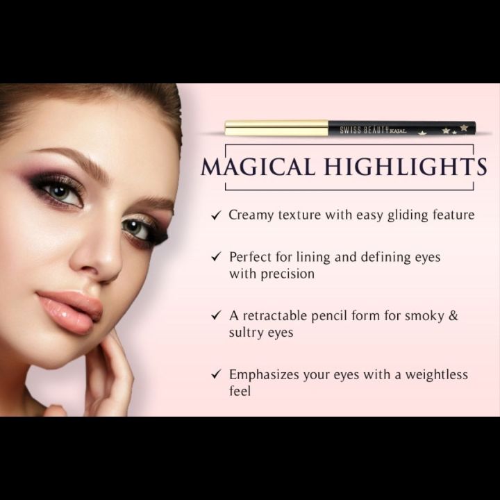 Swiss%20Beauty%20Soft%20Kohl%20Fashion%20Wear%20Kajal%20Eyeliner%20Pencil,%20Eye%20Makeup,%20Black,0.3gm%20-%20Image%203