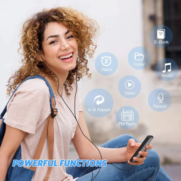 MP3%20Player%201.8%20in%20Screen%20Music%20Stereo%20Player%20Bluetooth-Compatible5.4%20Built-in%20Speaker%20Support%20FM%20Radio%20E-Book%20Recording%20for%20Kids%20-%20Image%202