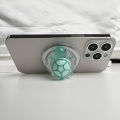 1PC Glow-in-the-Dark Turtle Phone Holder Mini Resin Turtle For Magsafe IPhone Mac Samsung Safe Ring Finger Expanding Stand. 