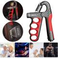 Professional Electronic10 to 100 Adjustable Hand Grip Strengthener, Hand Gripper With Counter for Men & Women, Gym Workout Hand Exercise Equipment, Forearm Exercise, Finger Exercise Power Gripper. 