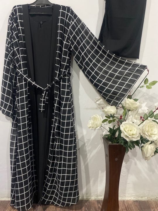 Trendy Print Abaya with Stolar for Women – 50+ Designs Available