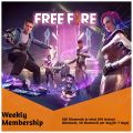 free fire weekly membership. 