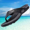New Summer Fashion Mens Light Slippers Casual Breathable Indoor and Outdoor Slippers. 
