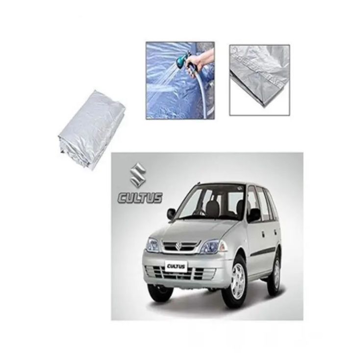 Suzuki Old Cultus Top Cover Dust&Water proof - Old Cultus Top Cover - 100% Parachute Material - Car Top Cover