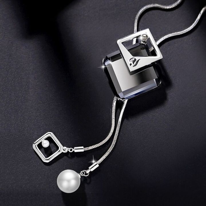 Fashion%20Collier%20Femme%20Gray%20Long%20Crystal%20Necklaces&Pendants%20for%20Women%20Round%20Statement%20Necklace%20Maxi%20Colar%20Chain%20Jewelry%20-%20Image%207