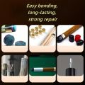 Heavy-Duty Fast-Drying Billiard Club Adhesive - with Precision Nozzle Repair & Bonding Glue for Cue Sticks, Billiard Accessories.