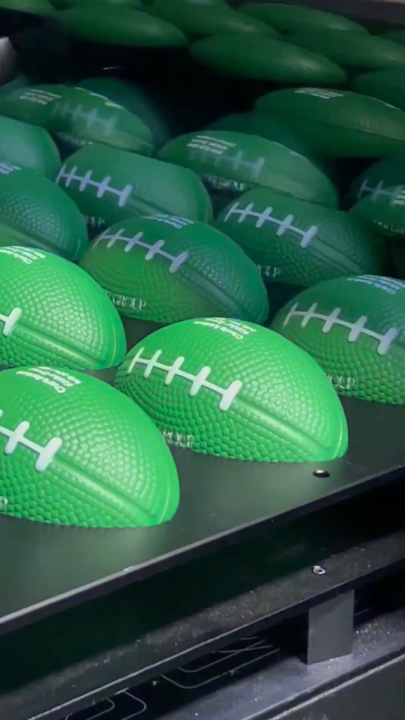 Stress Ease Colorful Squeeze Footballs for Anxiety and Focus
