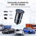 Baseus 30W USB Car Charger Quick Charge 4.0 3.0 FCP SCP USB PD For  iPhone 12 13 14 Pro Fast Charging Car Phone Charger. 