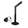 K24 120°Rotation Desk Mic 3.5mm Jack Studio Stereo Recording Desk Condenser Mic Microphone. 