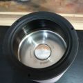 (O). starline vacuum stainless mug #89320 Grey New without box, (355ml)12 oz. 
