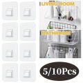 Transparent Wall Hooks Strong Self Adhesive Kitchen Bathroom Storage Hooks Hangers Suction Cup Heavy Load Hook Holder Rack.