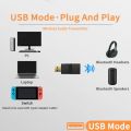 USB Optical Wireless Bluetooth Transmitter 2 in 1 Audio Transmitter Adapter Low Lantency For TV PC USB Wireless Audio Adapter. 