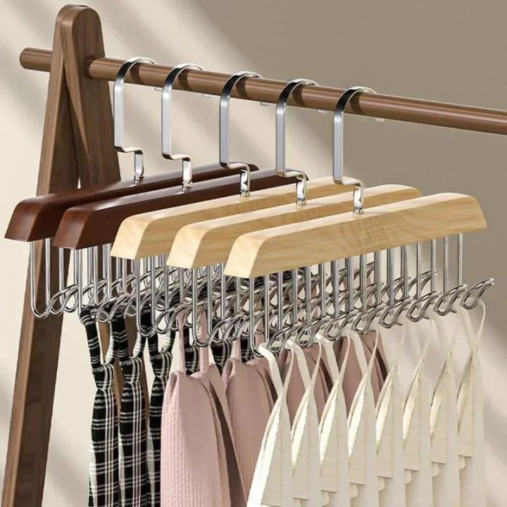 Solid%20Wood%20Hanger%20Hook%20Women%20Storage%20Bra%20Hanger%20Household%20Belt%20Hanger%20Durable%208%20Hooks%20Rack%20Closet%20Clothes%20Organizer%20Storages%20-%20Image%205