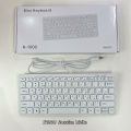 Spanish Korean Japanese Russian French USB wired mini keyboard Language 78 Keys for Desktop Computer PC Laptop thin. 