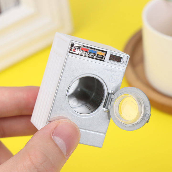1:12%20Dollhouse%20Miniature%20Washing%20Machine%20Home%20Appliance%20Laundry%20Model%20Decor%20Toy%20-%20Image%204