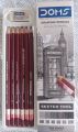 Drawing pencil- Doms brand 6 pcs box. 