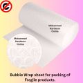 bubble wrap for packing fragile products made from 100% pure plastic.. 