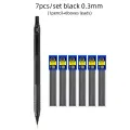 Low Center of Gravity Metal Mechanical Pencil Set 0.3-2.0mm Lead Refill Automatic Pencil Art Sketch Painting Writing Stationery. 
