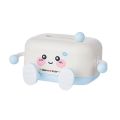 Creative Cute Cartoon Tissue Box Holder – Aesthetic Desk & Home Decor Organizer. 
