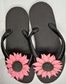 slippers Women flip flop slippers multicolor flowers flat rubber casual sandals youth fashion. 