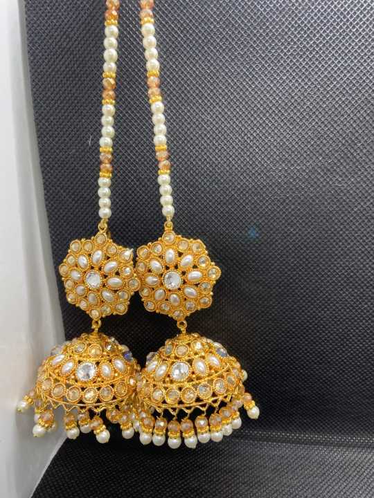 Traditional Luxury Jhumkay | Wedding & Party Jewelry for Women | Pakistani Bridal Earrings