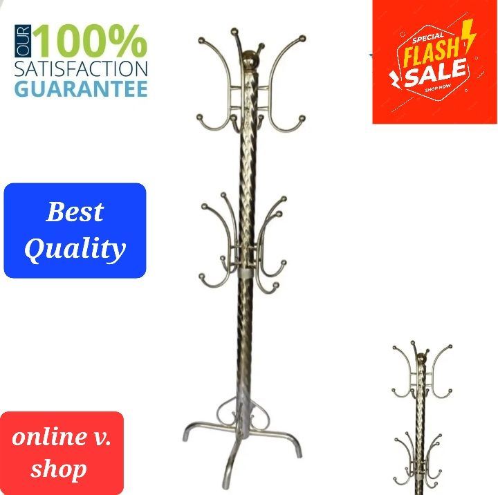 Stainless Steel Cloth Hanger Stand for Bedroom