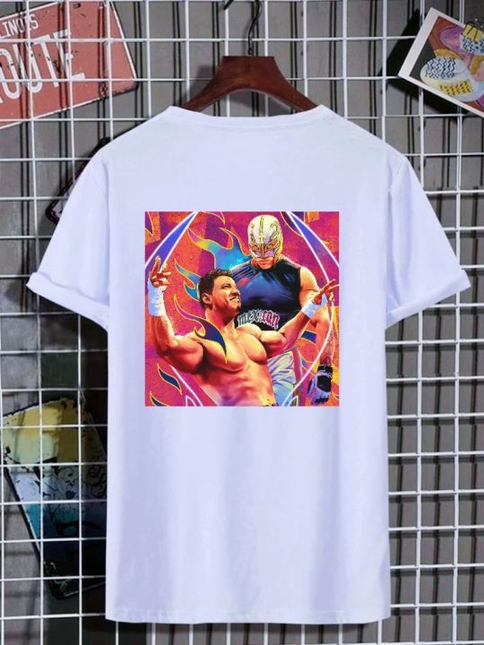 Wwe%20Superstar%20Eddie%20Guerrero%20Latino%20Heat%20Lie%20Cheat%20Steal%20Tshirt%20Men%20-%20Image%209