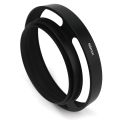 40.5 43 46 49 52 55 58 62 67mm Black Vented Curved Metal camera lens Hood for Leica M for Pentax for canon Sony for Olympus. 