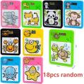 Novelty 16 Grid Maze Puzzle Toy Cartoon Animal Sliding Puzzle Mini Game Competitive  Interesting Smart Puzzle Random Style. 