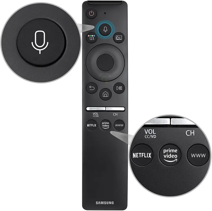 Samsung%20Voice%20Remote%20For%20Smart%20QLED%20TV%20With%20Bluetooth%20Function%20-%20Image%205