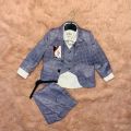Kids complete suit / blazer set for any occasion ( blazer/coat + shirt + pant + vest/koti + bowtie ).