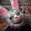 Fancy Halloween Party Stage Scary Bear Rabbit Cartoon Cosplay Face Mask Head Cover Carnival Costume Props Dance Masquerade Mask. 